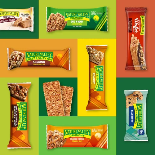 Miniatura 7 de Nature Valley - Barras de granola crujientes, mantequilla de maní, 12 unidades, 8.94 onzas (6 sobres)