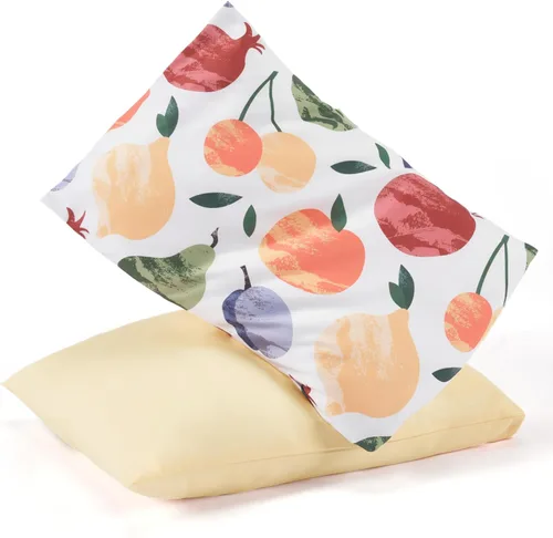 Miniatura 19 de TILLYOU Paquete de 2 fundas de almohada para niños pequeños con cierre de sobre, microfibra suave y sedosa de 13 x 18 pulgadas, fundas de almohada
