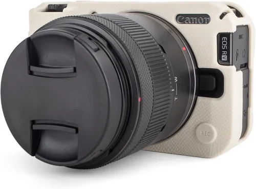 Miniatura 11 de MUZIRI KINOKOO Funda para cámara Canon EOS R50 V - Goma suave EOS R50 V/EOS R50V Funda protectora con diseño de agarre de mano - Funda antiarañazos