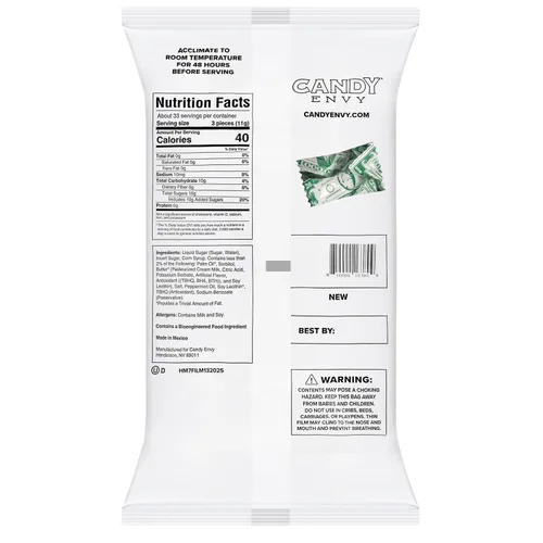Miniatura 7 de Buttermints, 13 oz. Bolsa, Aproximadamente 100 mentas envueltas individualmente