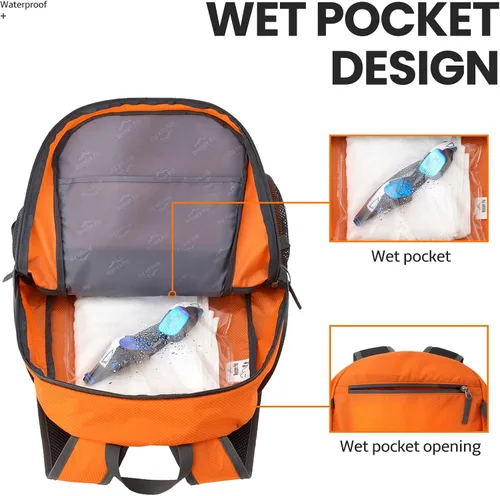 Miniatura 2 de Venture Pal - Mochila de senderismo ligera y plegable para viajes de 40L