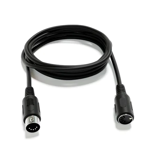 Cable de audio de extensión MIDI - DIN de 5 pines - macho a macho/hembra [macho a hembra | 200 cm - 78.74"]