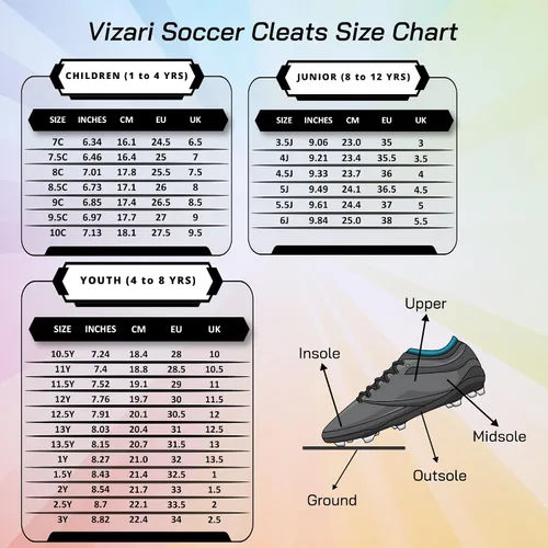 Miniatura 7 de Vizari Blossom FG - Zapatos de fútbol (bebépequeño)