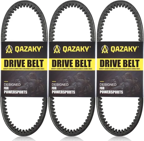 3 correas de transmisión Gokart compatibles con Yerf Dog 203591 Q430203W Q43103W Q43203W Manco Carter 5.5hp 6.5hp 203591A 203591B 203591C Tecumseh