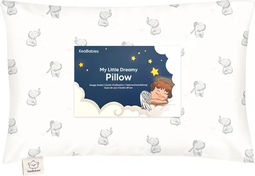 Miniatura 48 de KeaBabies - Almohada con funda para niños pequeños, almohada My Little Dreamy de 13 x 18 pulgadas (ABC Land)