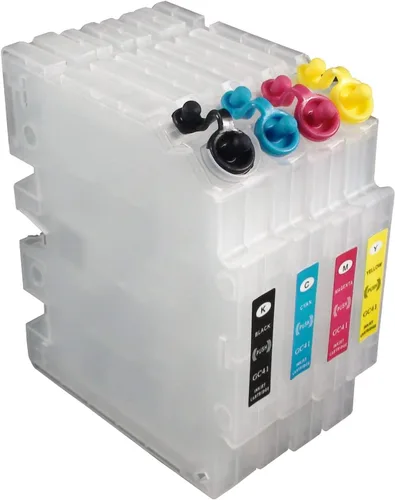 Inkpro - Cartuchos de tinta vacíos recargables GC-41 GC41 SG2100 SG3100 SG3110DN SG400 SG800 SG400NA SG800NA SG800NA repuesto con tinta de