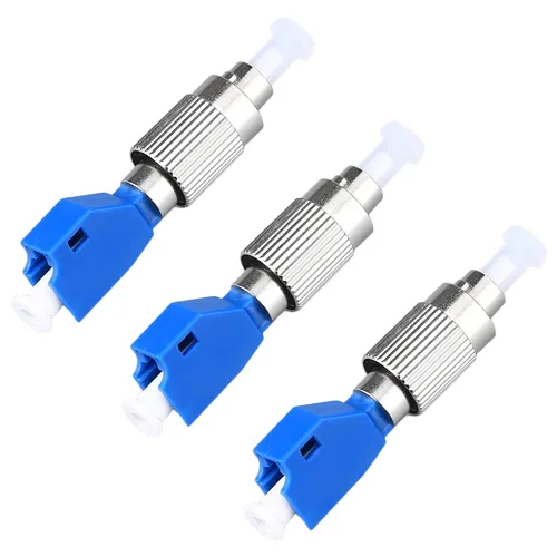 Miniatura 13 de Conector de fibra óptica, FC macho a LC hembra híbrido adaptador convertidor de fibra óptica compatible con medidor de potencia óptica localizador
