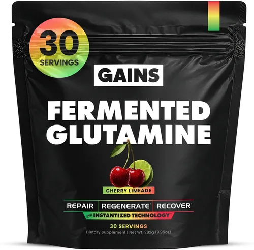 Miniatura 10 de Ganancias en L-glutamina a granel, polvo de glutamina sin gluten para la recuperación muscular y el crecimiento, apoyo después del entrenamiento