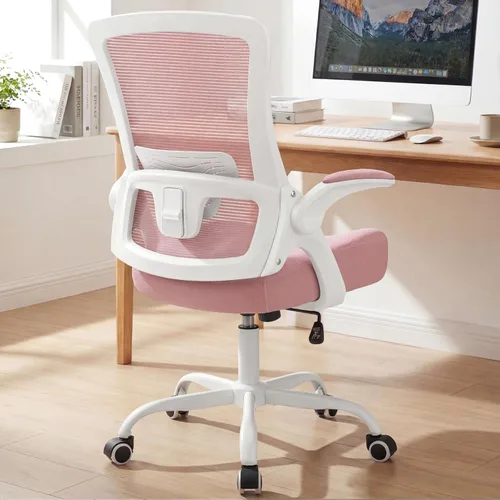 Miniatura 16 de NEO CHAIR Silla de oficina con respaldo alto, silla de malla, cómodo asiento de computadora para juegos con reposacabezas ergonómico ajustable, 2.