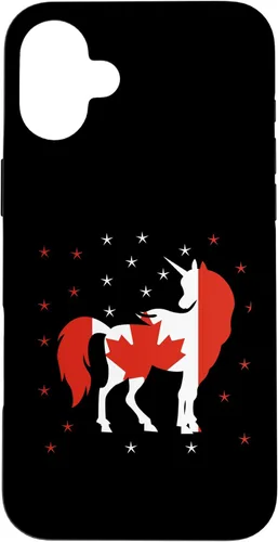 Miniatura 23 de Funda para iPhone 13 Pro Max Unicornio Bandera de Canadá