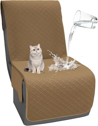 Miniatura 36 de Fundas de terciopelo 10% impermeables para sofá modular reclinable en forma de L, 1 pieza, fundas acolchadas para sofá reclinable esquinero, juego