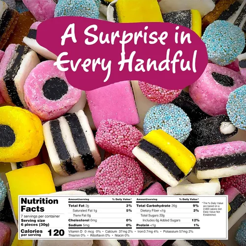 Miniatura 2 de Regaliz estilo inglés, 7 oz, bolsa Stand Up