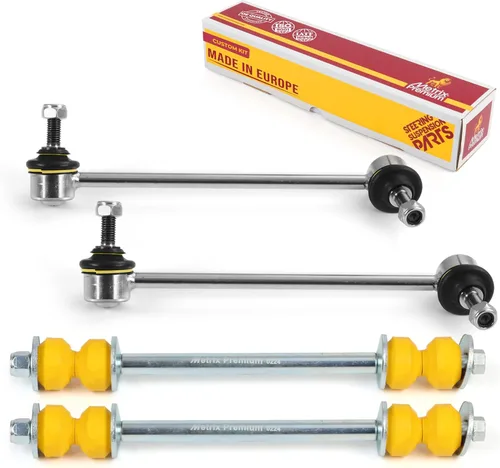 Miniatura 45 de Metrix Premium Chassis Parts - Juego de 4 piezas de articulación de rótula superior y barra estabilizadora delantera para Ford Ranger RWD 1998-2011