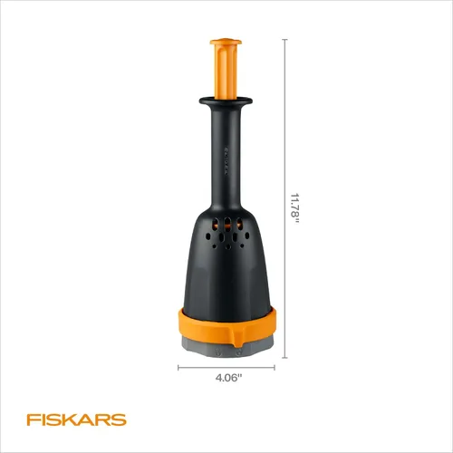 Miniatura 6 de Fiskars Molde para hacer bloques de tierra 340120-1001, color negro