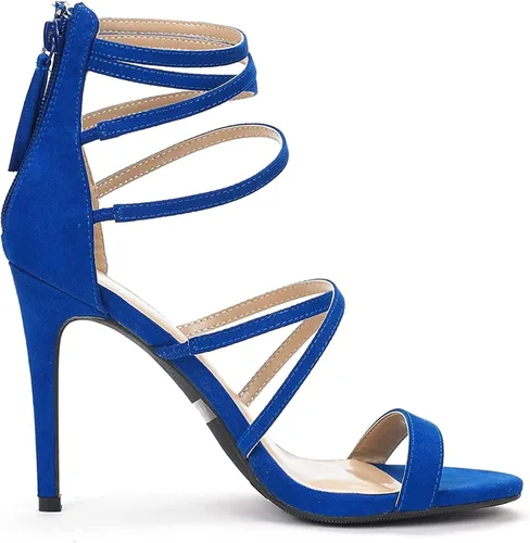 Miniatura 3 de DREAM PAIRS Sandalias de tacón alto para mujer
