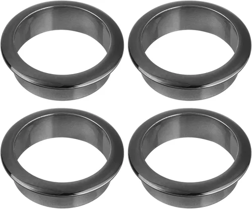 Miniatura 7 de uxcell 4 ojales de nailon de 0.98 pulgadas (0.984 in), cubierta de agujero para cable de plástico, organizador de cables para gabinete de escritorio