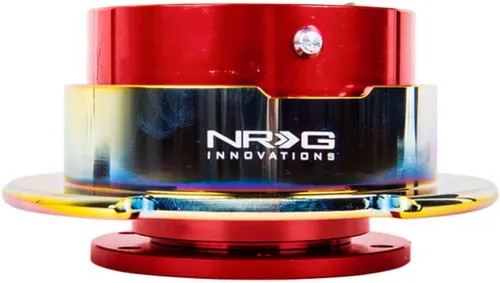 Miniatura 2 de NRG Innovations NRG-SRK-250NB-MC GEN 2.5 - Adaptador de liberación rápida para volante, 6 agujeros y patrones de pernos 6x70 y 6x74mm/Cuerpo azul