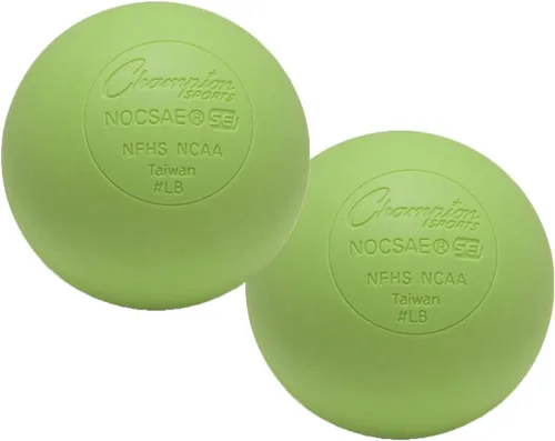Miniatura 12 de Champion Sports Lacrosse Balls & Rhino Skin® Foam Balls – Official Size Balls for Games, Practice & Training, NCAA, NFHS & SEI Certified, Multiple