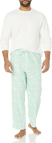 Miniatura 7 de Tienda Essentials - Pantalón de pijama de franela para hombre (disponible en tallas Big y Tall - grandes y altas)