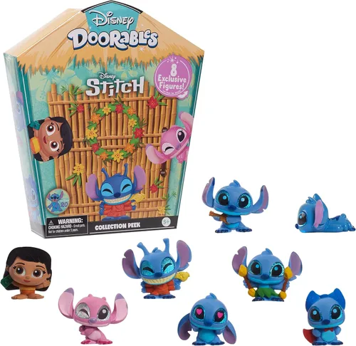 Miniatura 7 de Disney Doorables - Colección Peek de Blancanieves, juguetes para rellenar cestas de Pascua, regalos para calcetines navideños, regalos y presentes