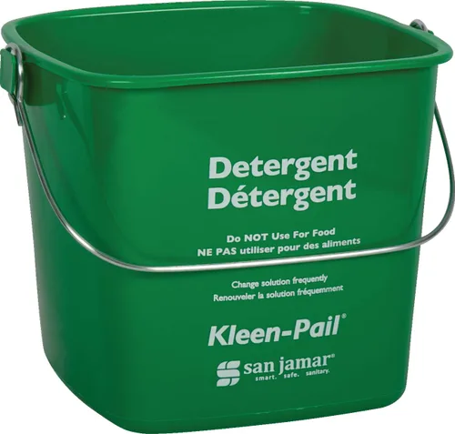Miniatura 3 de SANKP97GN - Cubo de limpieza San Jamar Kleen-Pail, 3 cuartos de galón, color verde