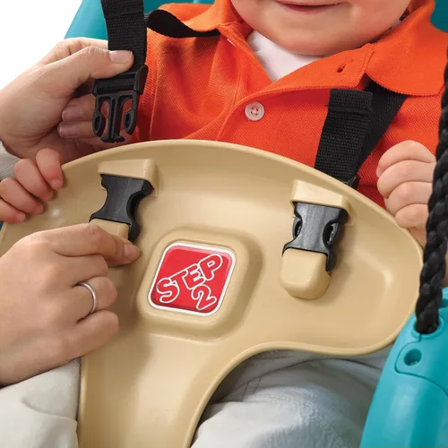 Miniatura 2 de Asiento de columpio color turquesa para niños, para uso exterior, de Step2
