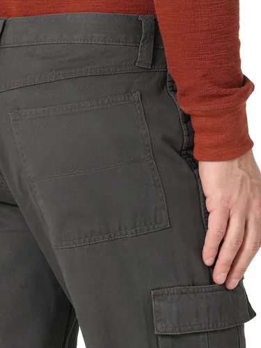 Miniatura 4 de Wrangler Authentics - Pantalón tipo cargo con forro de vellón para hombre