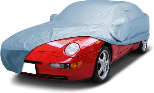 Miniatura 32 de iCarCover Funda Premium para Automóvil para Porsche 356B, 356C de 1960-1965, Resistente al Agua para Todo Tipo de Clima, Ajuste Personalizado