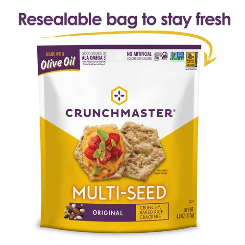Miniatura 5 de Crunchmaster Multi-Seed Gluten-Free Original, 4 Ounce (Pack of 12)
