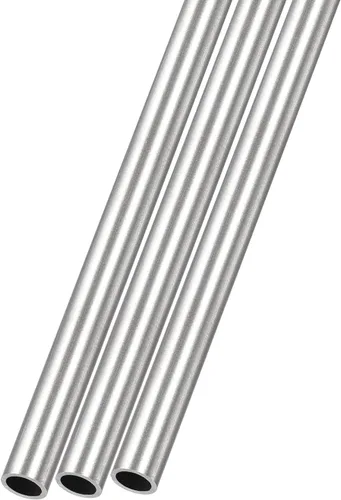 Miniatura 47 de METALLIXITY Tubo de acero inoxidable 304 (0.276 in de diámetro exterior x 0.031 in de alto x 11.811 in de largo) 3 piezas, tubo recto, para muebles