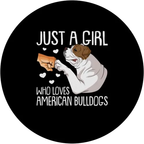 Miniatura 3 de American Bully perro mamá American Bulldog PopSockets intercambiables PopGrip