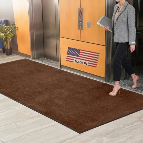 Miniatura 11 de Consolidated Plastics Ultimate Mat - Fabricado en Estados Unidos, tapetes de entrada de negocios de grado comercial para zonas de alto tráfico, Gris