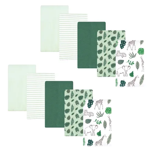 Miniatura 195 de Hudson Baby - Paños unisex de franela de algodón para bebé, bosque, talla única
