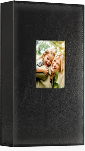 Miniatura 30 de Ywlake Álbum de fotos de 4 x 6 pulgadas, 1000 bolsillos, capacidad extragrande, para fotos familiares y de boda, capacidad para 1000 fotos Gris