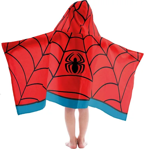 Miniatura 5 de Jay Franco - Toalla con gorro para niños Multi - Spiderman
