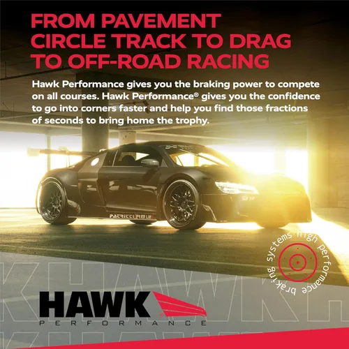 Miniatura 4 de Hawk Performance HB601D.626 ER-1 Pastillas de freno Motorsport