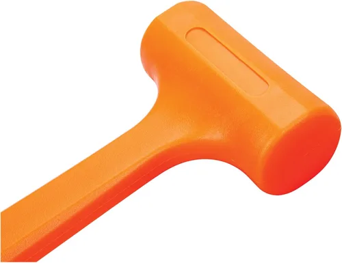 Miniatura 5 de Performance Tool M7234 - Juego de martillo de soplado muerto con tapa de latón, martillos de bola y muerto y revestimiento de uretano, naranja