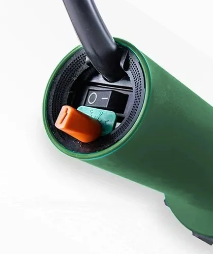 Miniatura 3 de Pistola de soldadura de plástico de 110 V 1600 W Pistola de calor de aire caliente Temperatura ajustable PVC TPO Kit de soldadura Accesorios