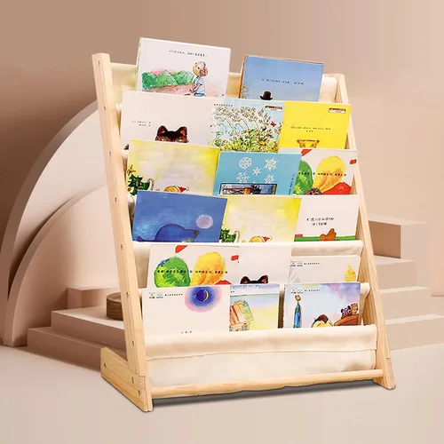Miniatura 3 de Estantería de pie, estante de almacenamiento, estante organizador de libros para niños, estantes organizadores de juguetes, estantes