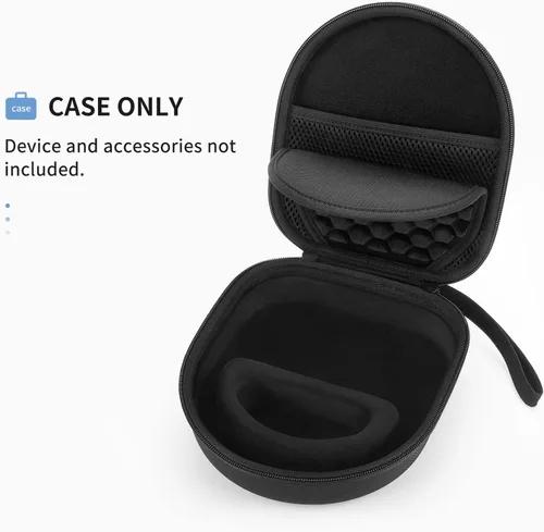 Miniatura 5 de Yinke Funda rígida para auriculares Sony WH-CH510 /JBL Tune 510BT, funda protectora de viaje, bolsa de almacenamiento (negro)