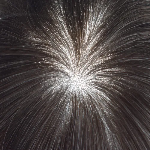 Miniatura 7 de Toupee para hombres Unidad de cabello para hombre, piezas de cabello humano europeo, 0.002 in, piel ultra fina, sistemas de reemplazo de cabello