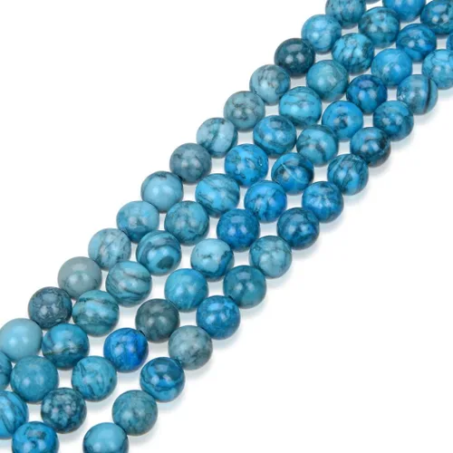Miniatura 30 de Adabele - 35 piezas de piedras preciosas curativas de cristal de sugilita púrpura natural de 10mm (0.39 pulgadas), cuentas redondas sueltas