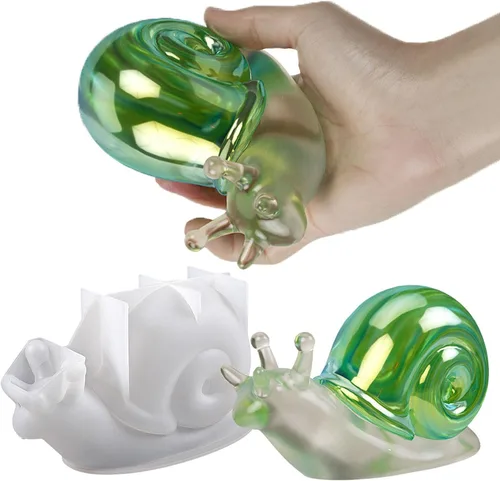 Miniatura 8 de Moldes de resina de pulpo de silicona, lindos moldes epoxi de pulpo, molde de silicona 3D de animales grandes para fundición de resina, colgar