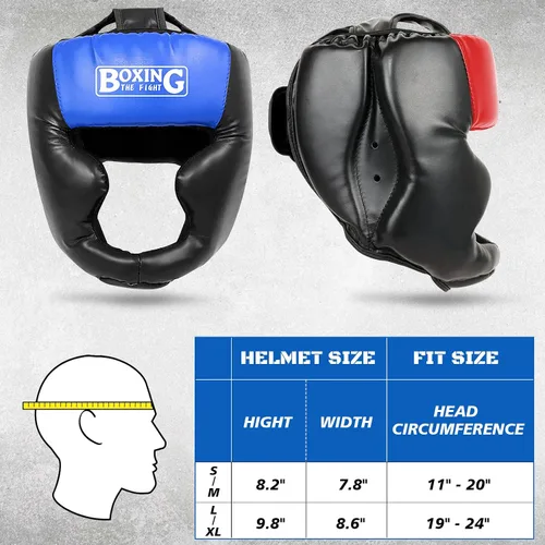Miniatura 2 de YORWHIN Sparring Head Guard with Gloves - Boxing Safety Headgear for MMA, Kickboxing, Muay Thai & Boxing - Adult & Kids