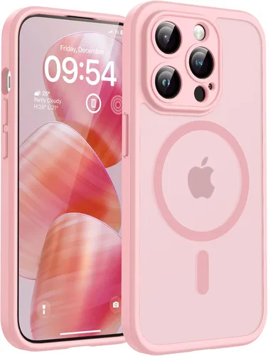 Miniatura 21 de TOCOL Funda magnética 3 en 1 para iPhone 14 Pro, mejorada [protección completa de cámara] con 2 protectores de pantalla, funda de grado militar Azul