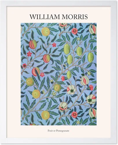 Miniatura 23 de Poster Master Póster vintage de William Morris, estampado de patrón retro de Santiago, arte de flores, arte de patrón textil, regalo para hombres