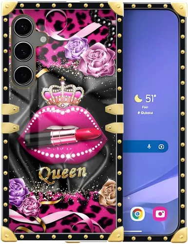 Miniatura 134 de Funda compatible con Samsung Galaxy Note 10 Plus, Lipstick Lips Note 10 Plus para niñas, TPU suave a prueba de golpes, protección rígida