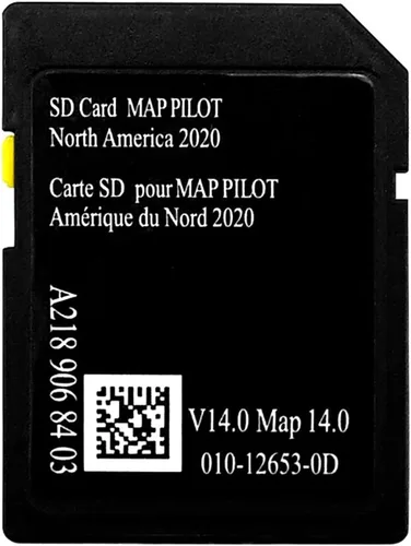 La tarjeta SD de navegación más reciente reemplaza A2189068403, tarjeta de actualización de mapa para Mercedes Clase B B250e CLA 250 CLA 250 4MATIC