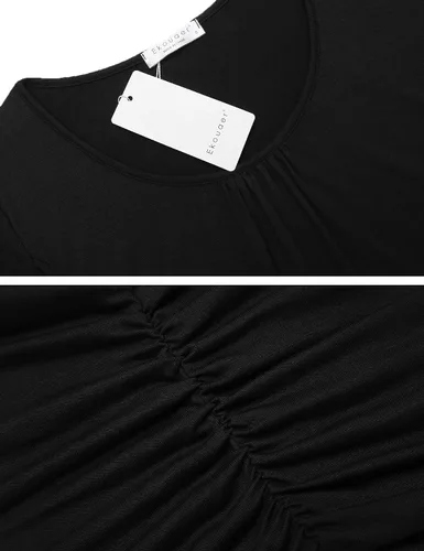 Miniatura 6 de Ekouaer Pijamas de lactancia para mujer, pijamas de lactancia materna, ropa de dormir suave, posparto, ropa de embarazo