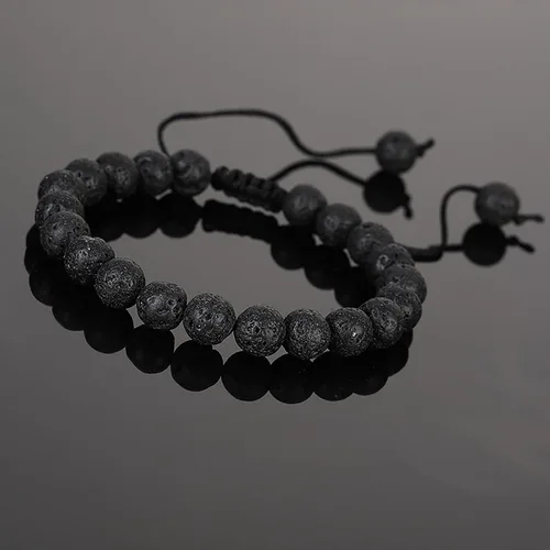 Miniatura 54 de Pulsera de cristal curativo para mujer de 0.315 in, pulsera de cuentas de cristal natural ajustable hecha a mano, joyería curativa, regalo